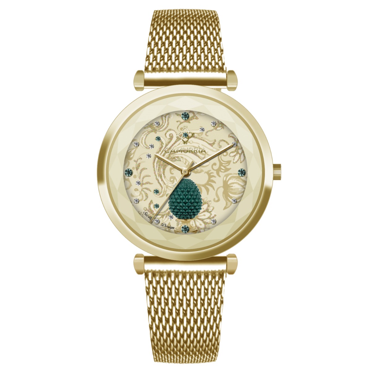 Orologio acciaio Camurria A Pigna CW58GS1
