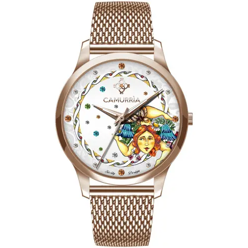 Orologio acciaio Camurria A Trinacria CW62RS1