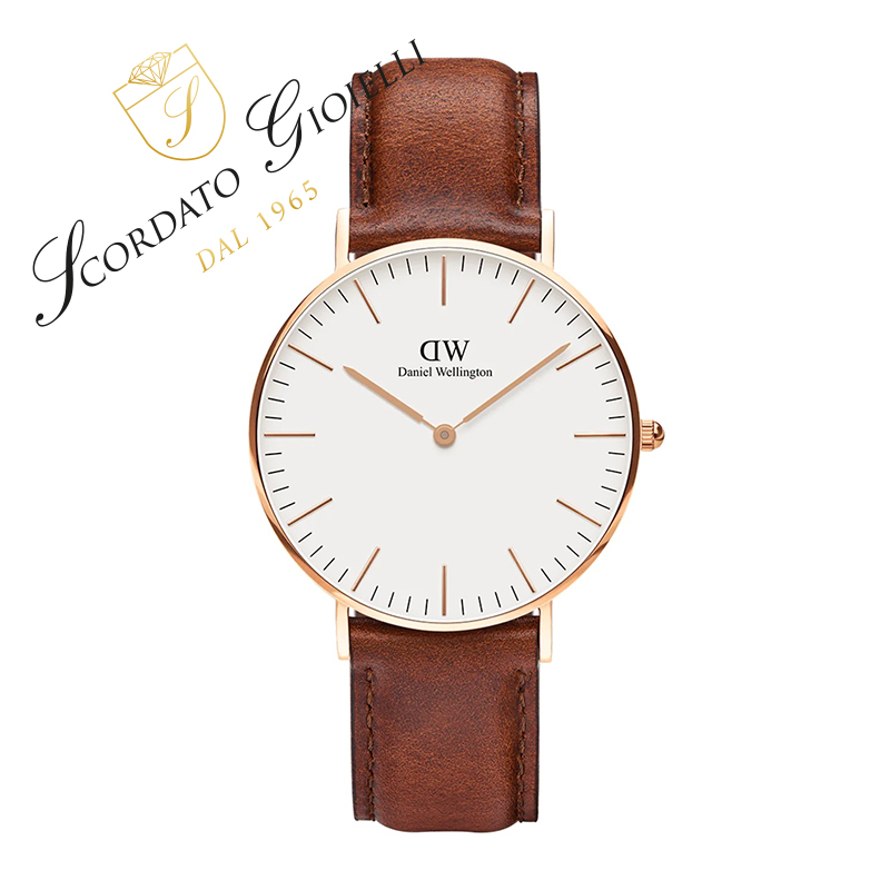 Orologio pelle Daniel Wellington Classic St. Mawes DW00100171