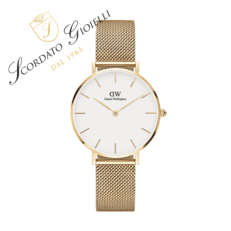 Orologio acciaio Daniel Wellington Classic Petite Evergold DW00100346