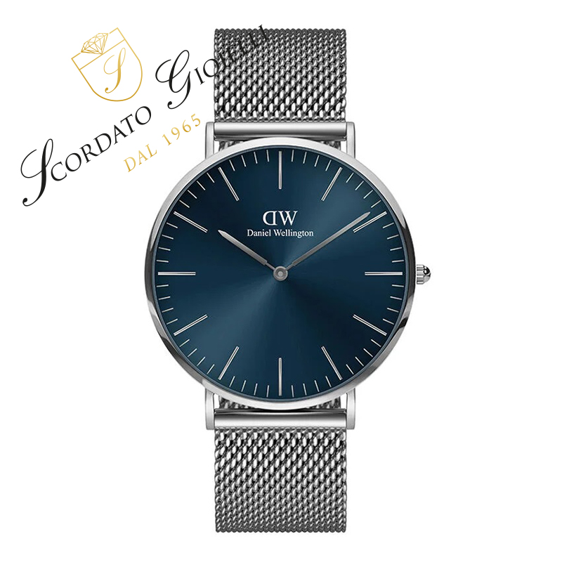 Orologio acciaio Daniel Wellington Mesh Onyx DW00100628