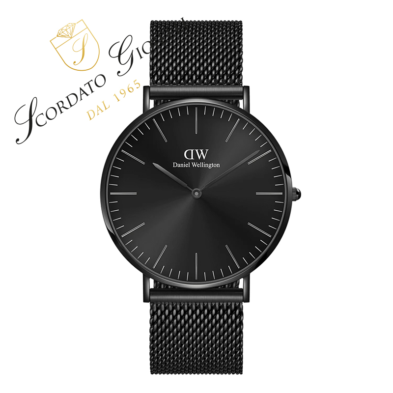 Orologio acciaio Daniel Wellington Mesh Onyx DW00100632