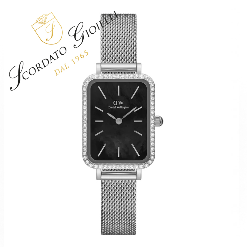 Orologio acciaio Daniel Wellington Quadro Pressed Sheffield DW00100667
