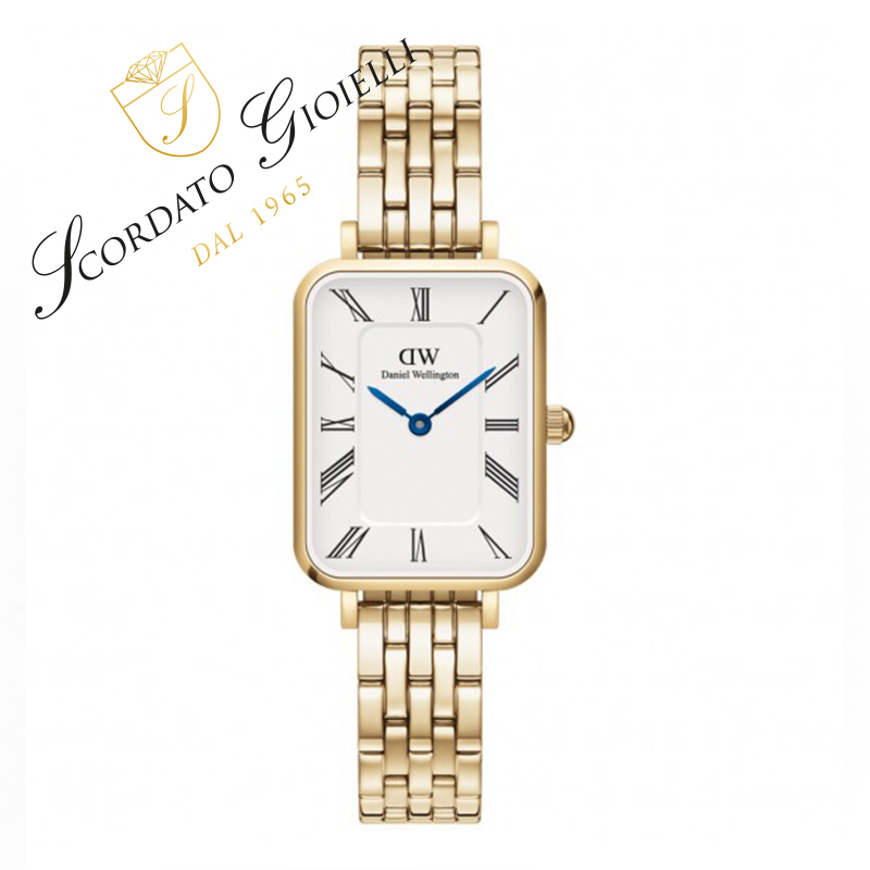 Orologio acciaio Daniel Wellington Quadro Roman Numerals DW00100688