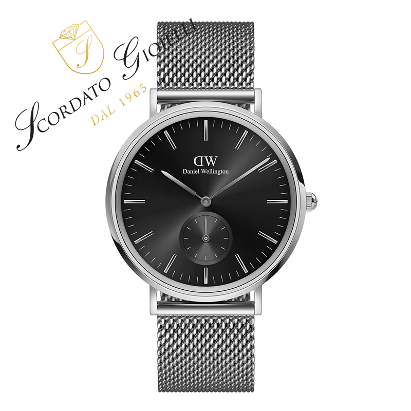 Orologio acciaio Daniel Wellington Multi-Eye Sterling Onyx DW00100711
