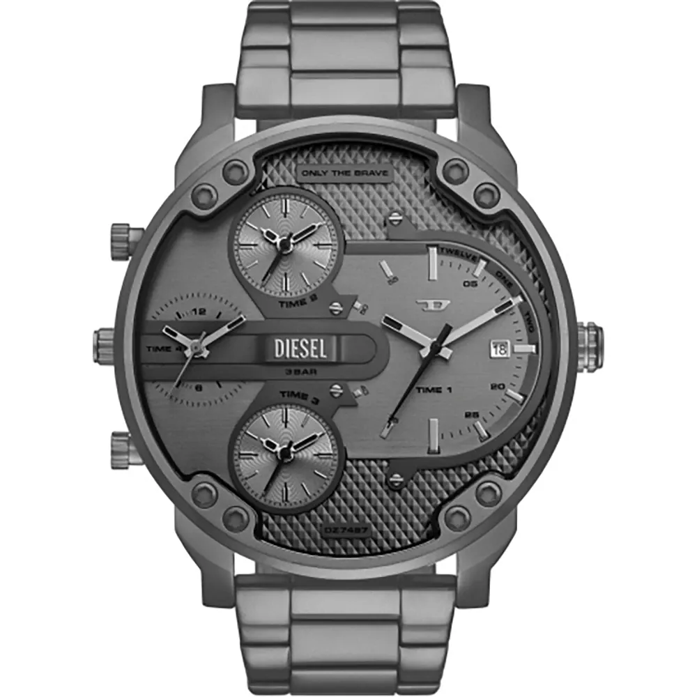 Orologio acciaio Diesel Mr. Daddy Slim DZ7487
