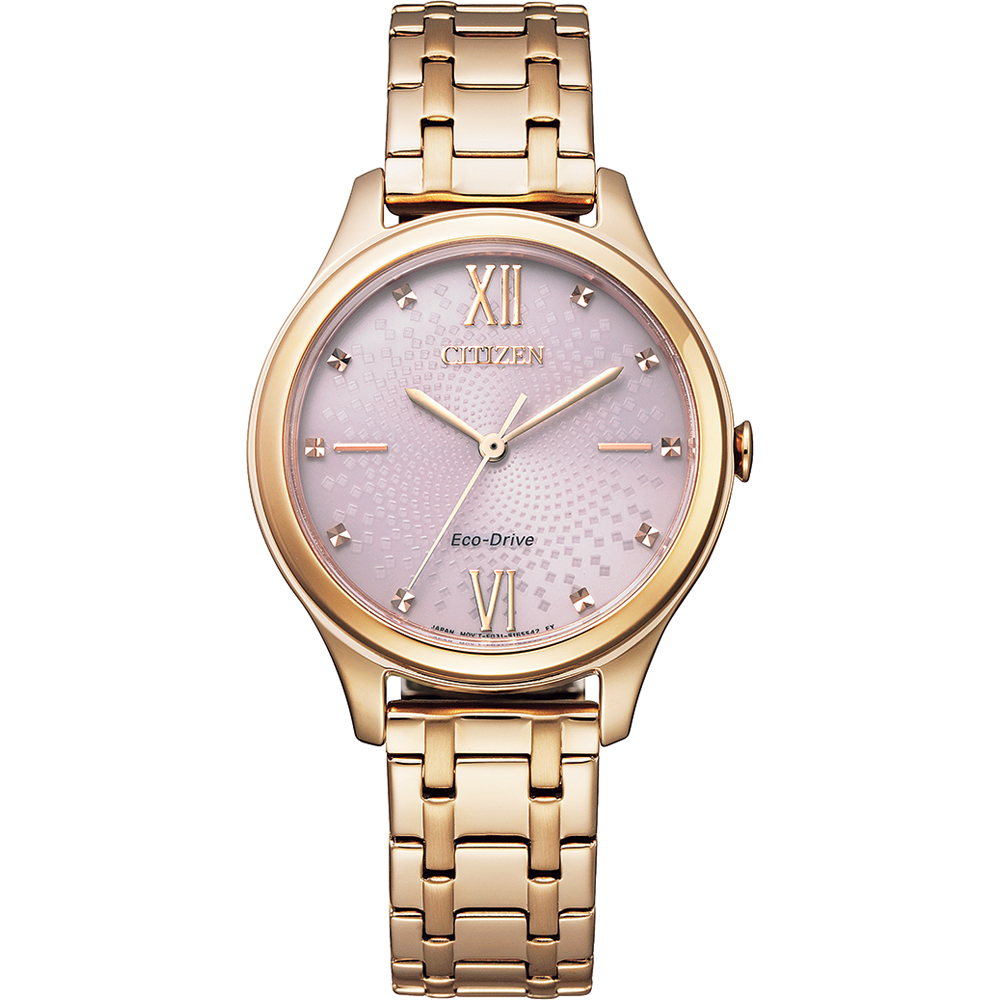 Orologio acciaio Citizen Lady Elegance EM0503-75X
