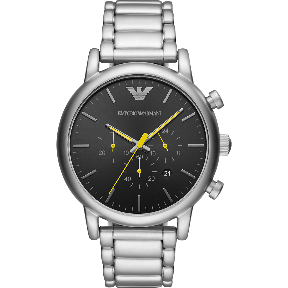 Orologio acciaio Emporio Armani Luigi AR11324