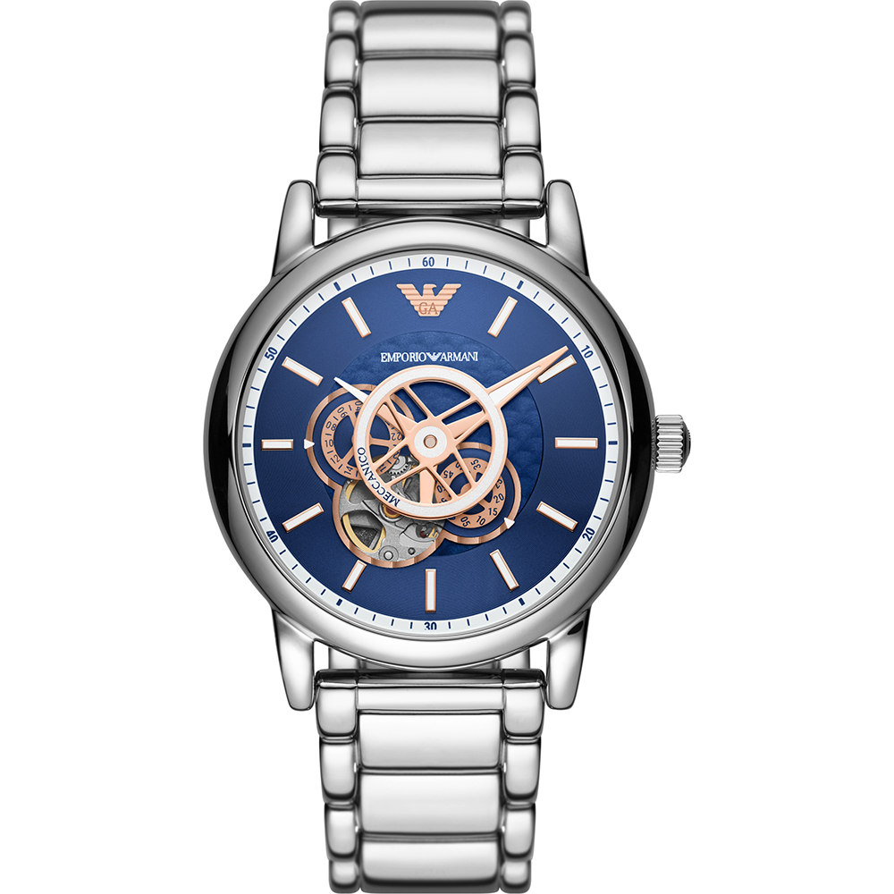 Orologio acciaio Emporio Armani Luigi AR60036
