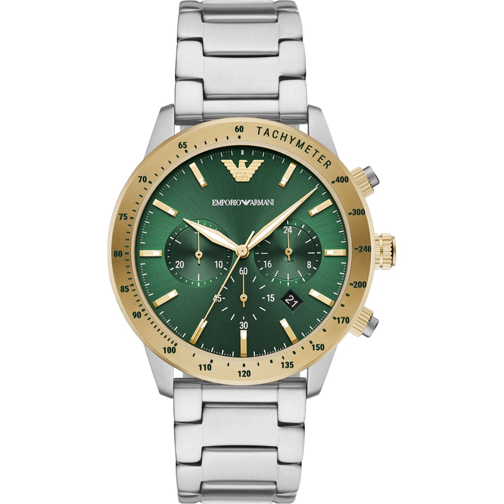Orologio acciaio Emporio Armani Mario AR11454