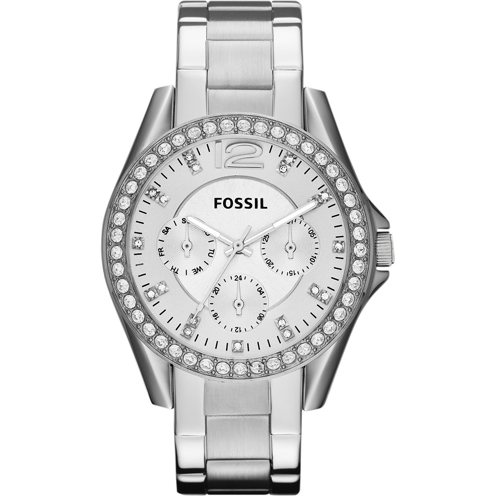 Orologio acciaio Fossil Riley ES3202
