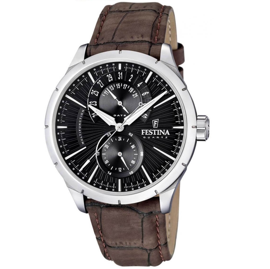 Orologio pelle Festina Retrograde F16573/4
