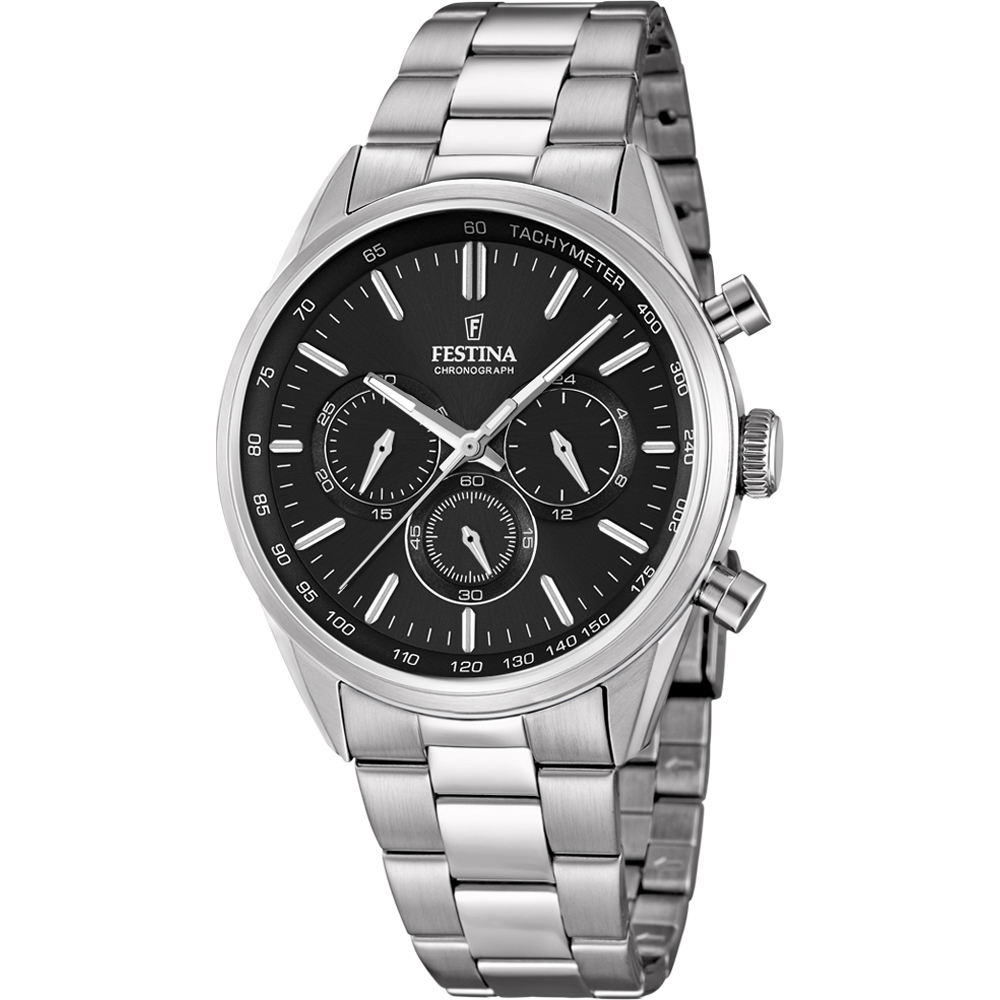 Orologio acciaio Festina Timeless Chronograph F16820/4