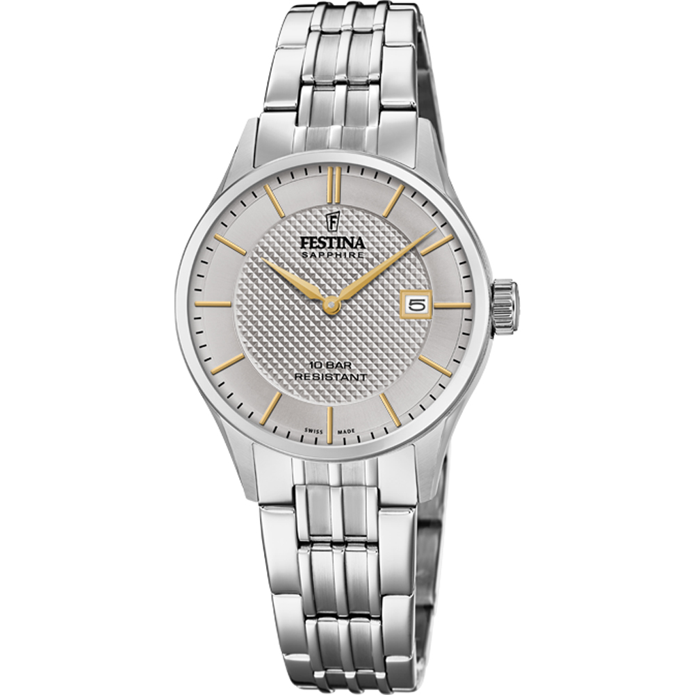 Orologio acciaio Festina Swiss Made F20006/2