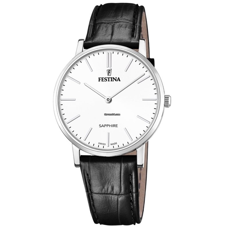 Orologio pelle Festina Swiss Made F20012/1