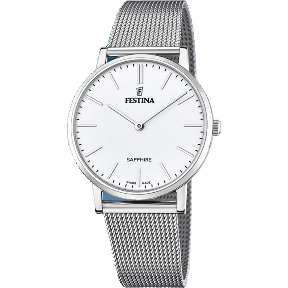 Orologio&#x20;acciaio&#x20;Festina&#x20;Swiss&#x20;Made&#x20;F20014&#x2F;1