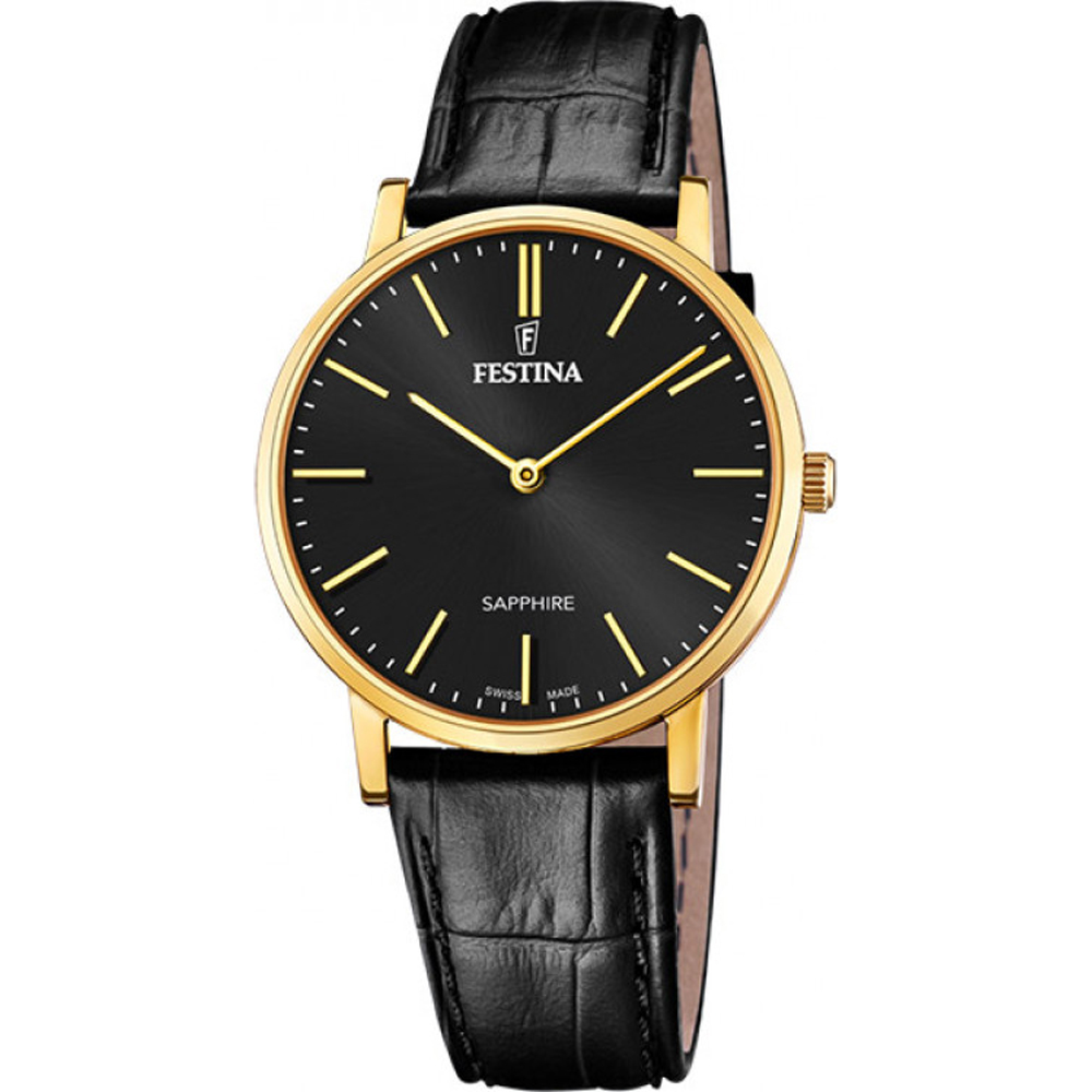 Orologio pelle Festina Swiss Made F20016/3