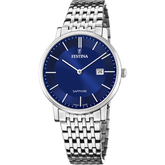 Orologio acciaio Festina Swiss Made F20018/2
