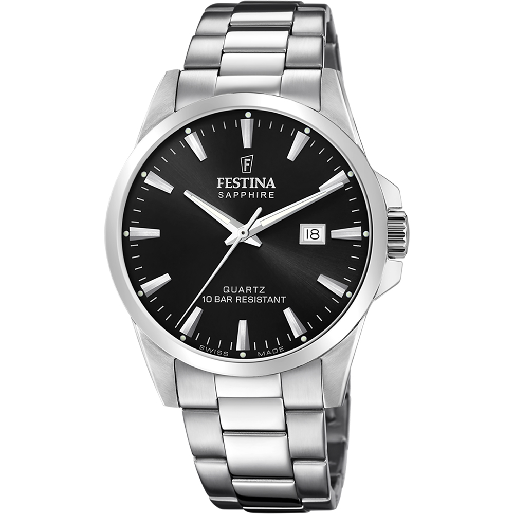 Orologio acciaio Festina Swiss Made F20024/4
