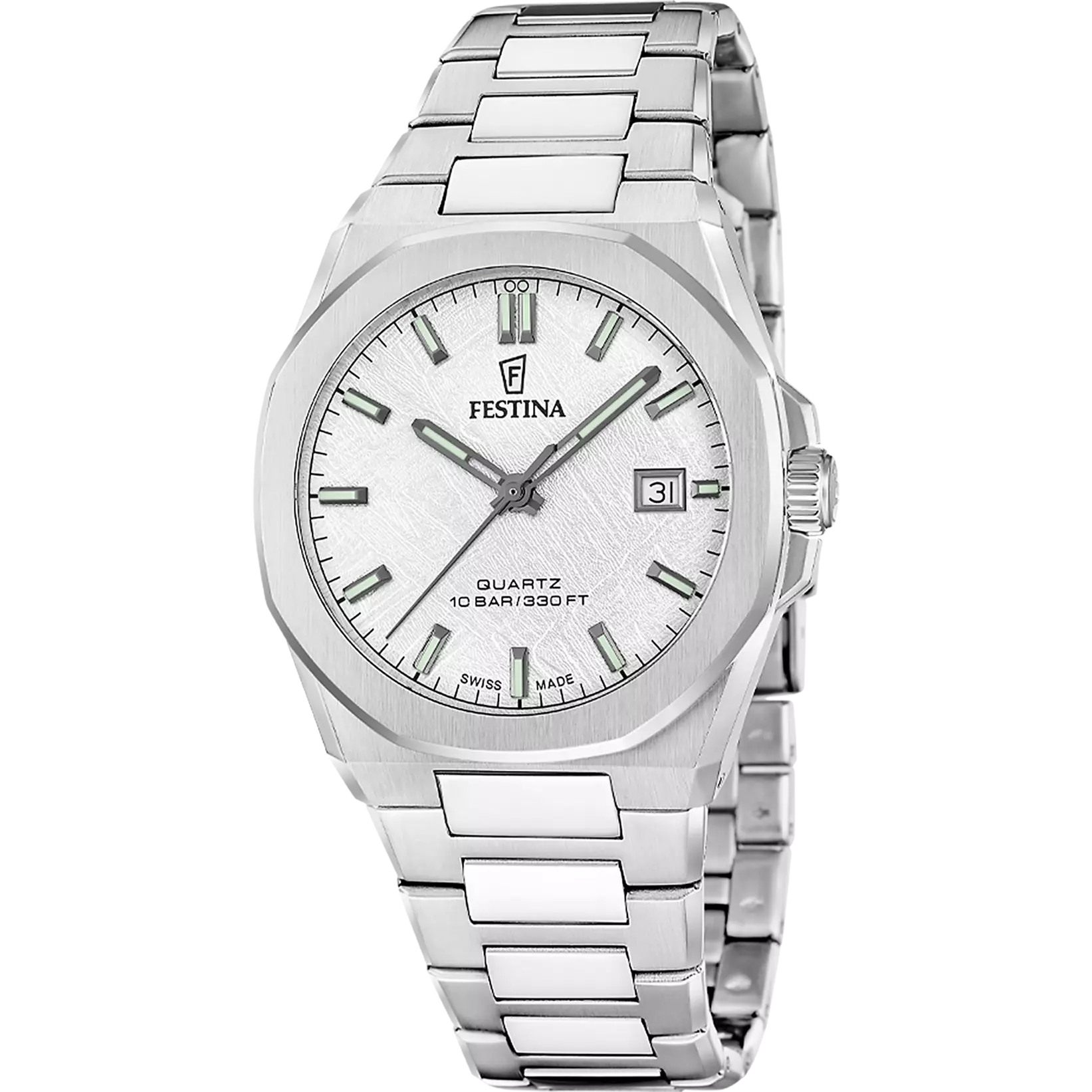 Orologio acciaio Festina Swiss Made F20100/1