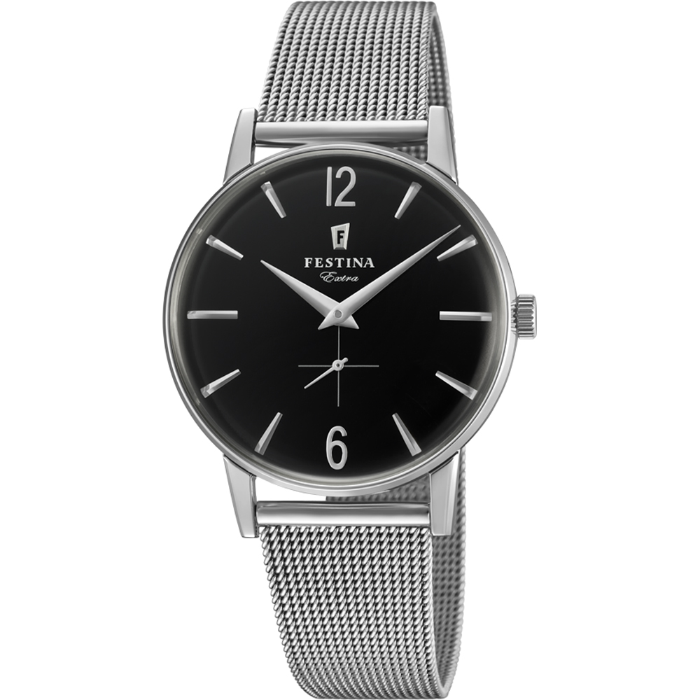 Orologio acciaio Festina Extra Re-edition 1948 F20252/4