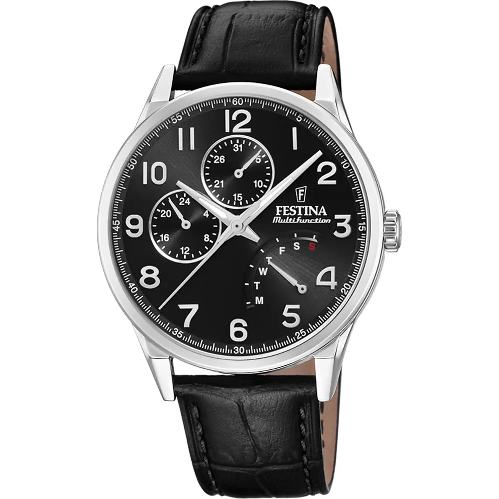 Orologio pelle Festina Retrograde F20278/C