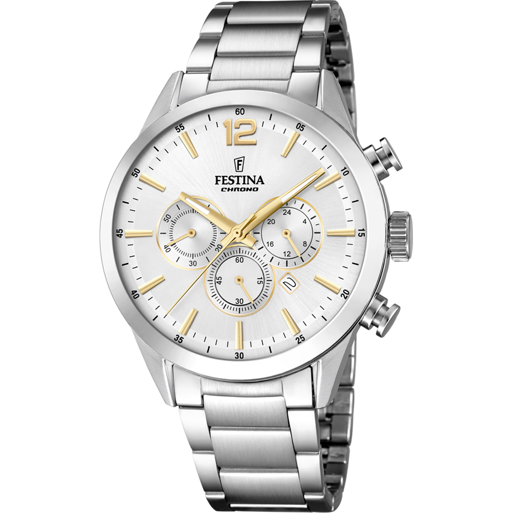 Orologio acciaio Festina Timeless Chrono Sport F20343/1