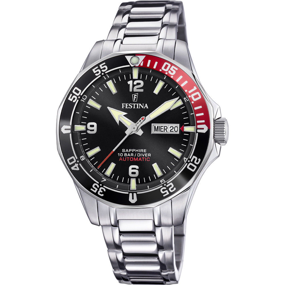 Orologio acciaio Festina Diver Automatic F20478/5