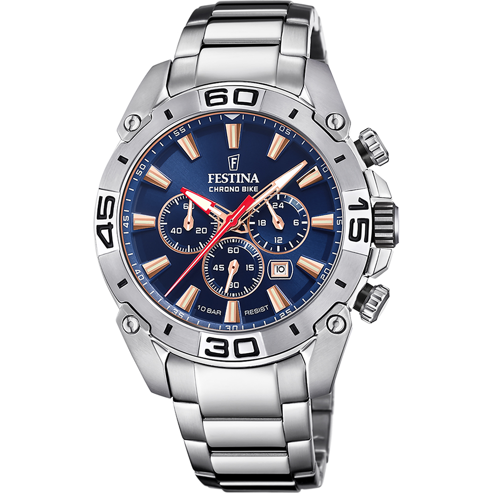 Orologio acciaio Festina Chrono bike F20543/4