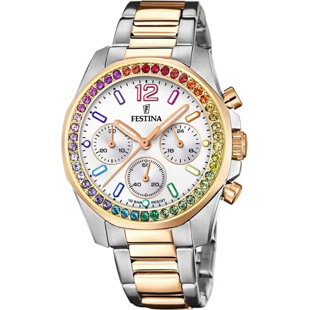 Orologio&#x20;acciaio&#x20;Festina&#x20;Boyfriend&#x20;F20608&#x2F;2