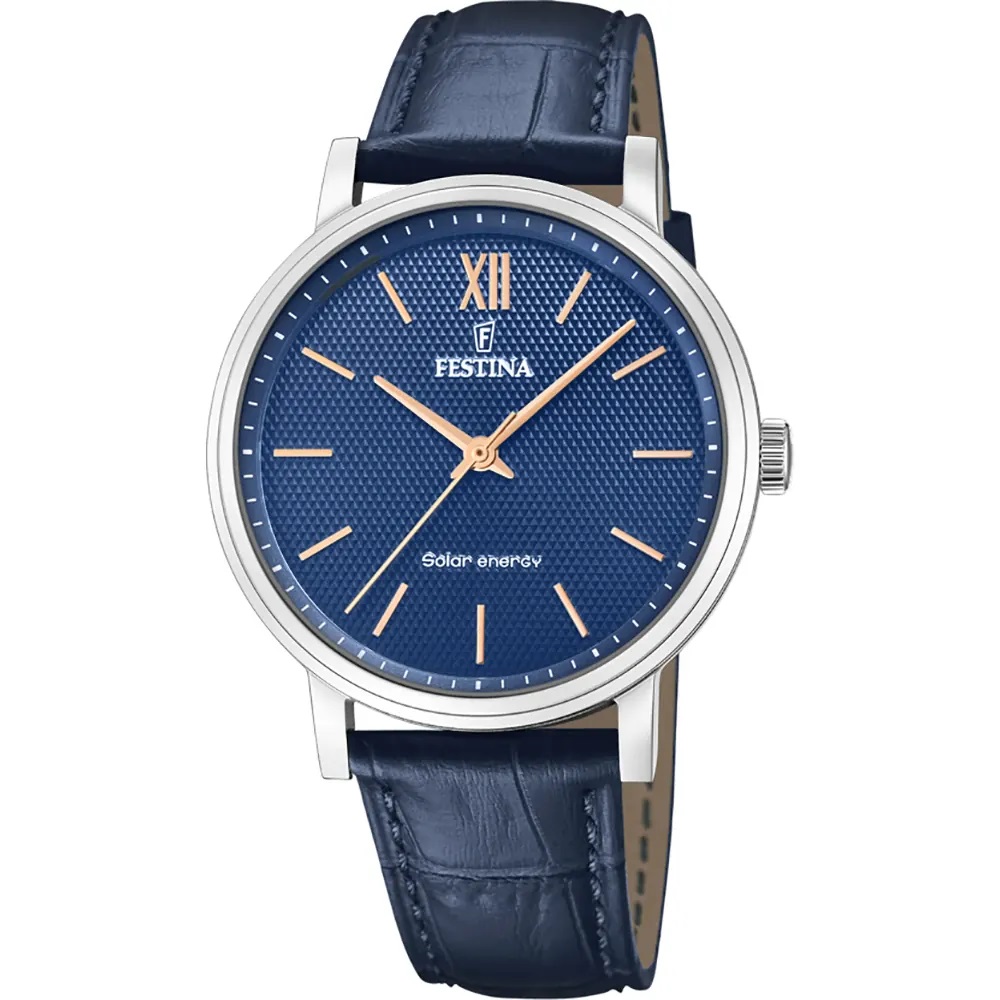 Orologio pelle Festina Solar Energy F20660/4