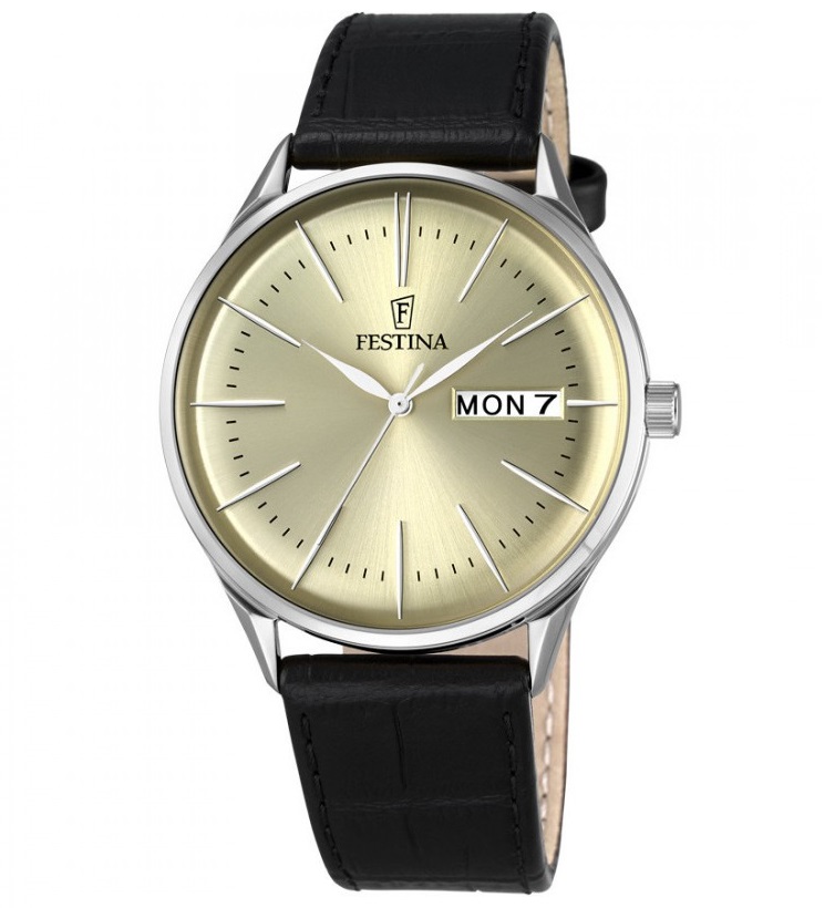 Orologio pelle Festina Retrograde F6837/2