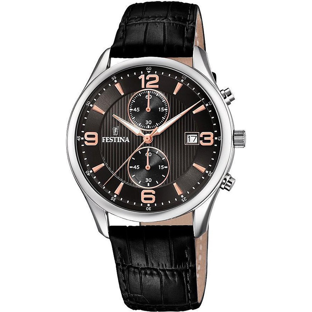 Orologio&#x20;pelle&#x20;Festina&#x20;Timeless&#x20;F6855&#x2F;7