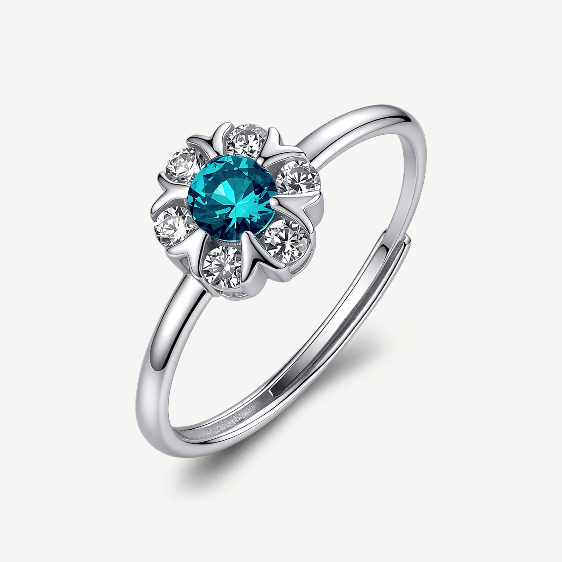 Anello Brosway Fancy Aqua Green FAG30