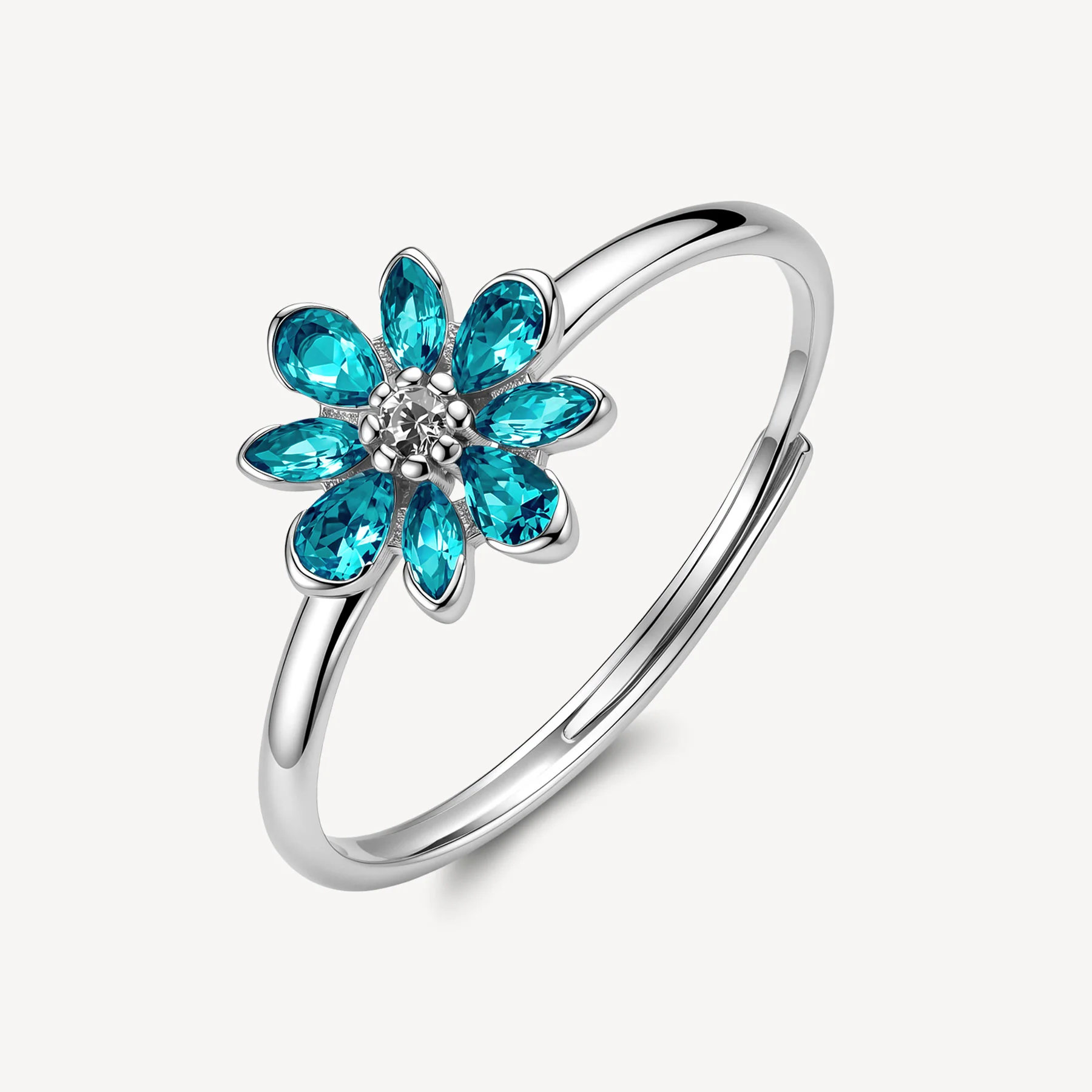 Anello Brosway Fancy Aqua Green FAG31