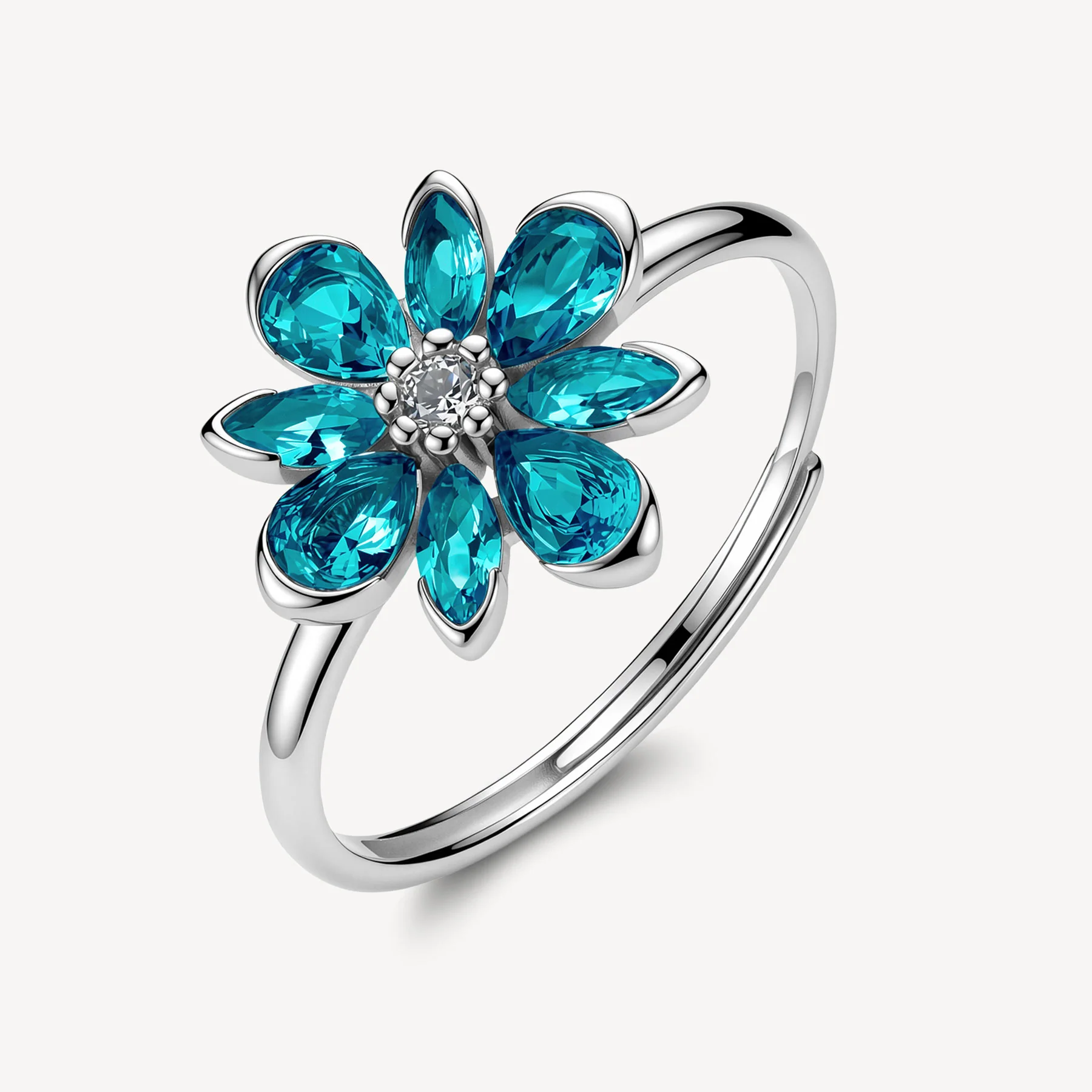Anello Brosway Fancy Aqua Green FAG32