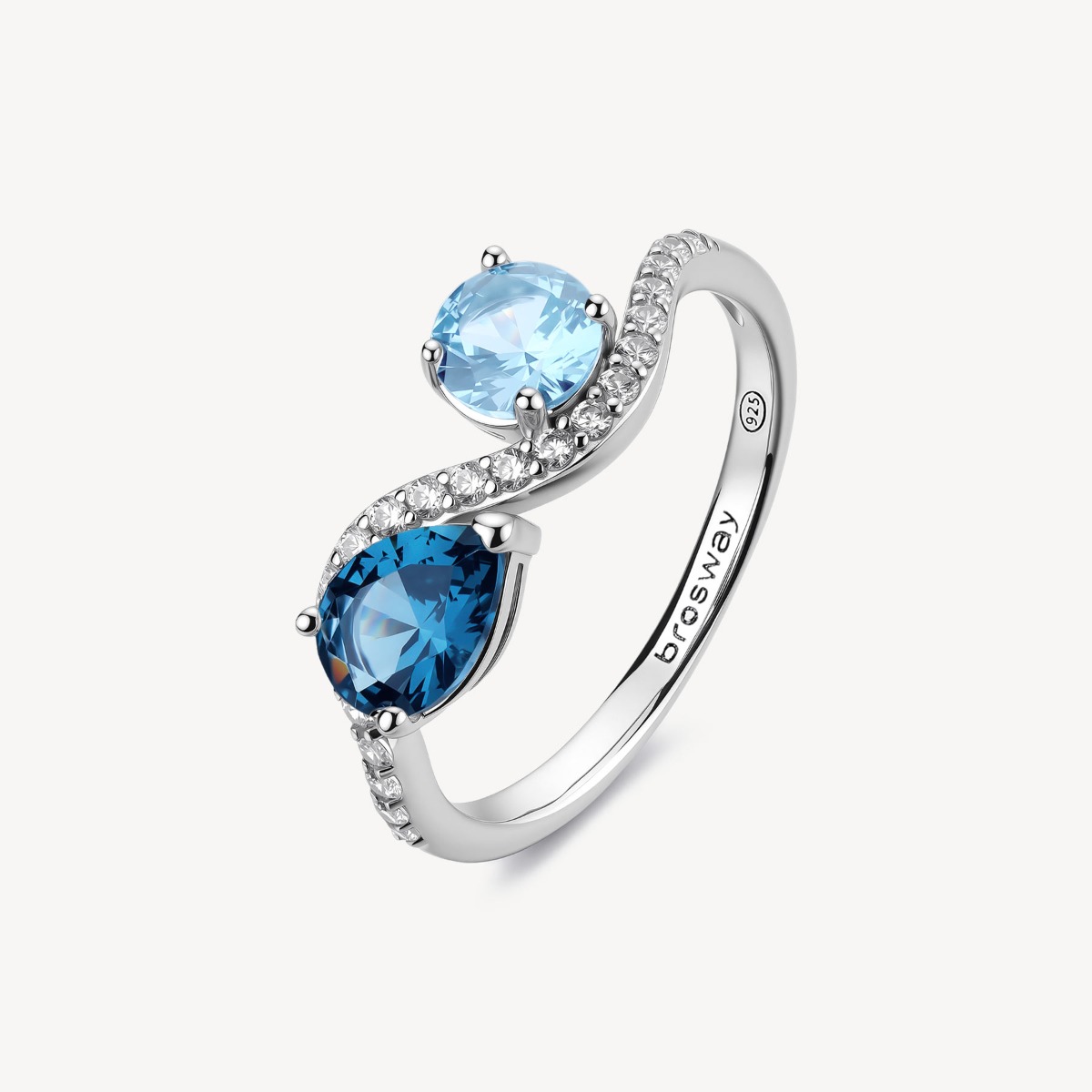 Anello Brosway Fancy Cloud Light Blue FCL138