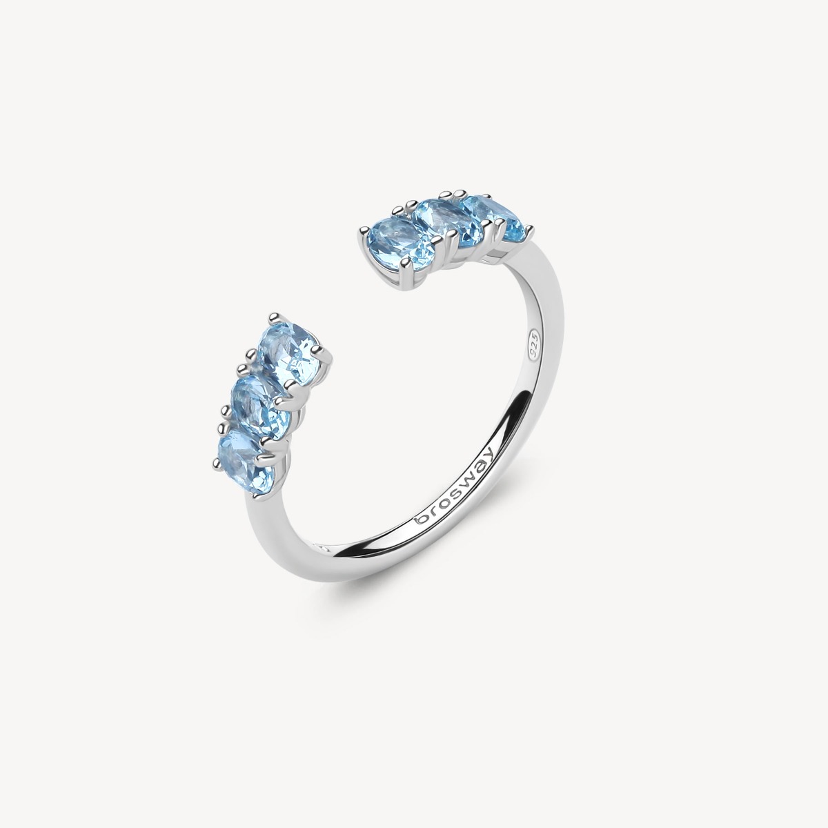 Anello Brosway Fancy Cloud Light Blue FCL13