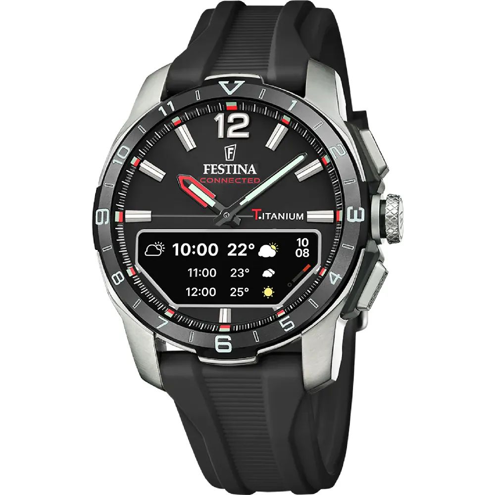 Orologio&#x20;smartwatch&#x20;silicone&#x20;Festina&#x20;D&#x20;Connected&#x20;F23000&#x2F;4