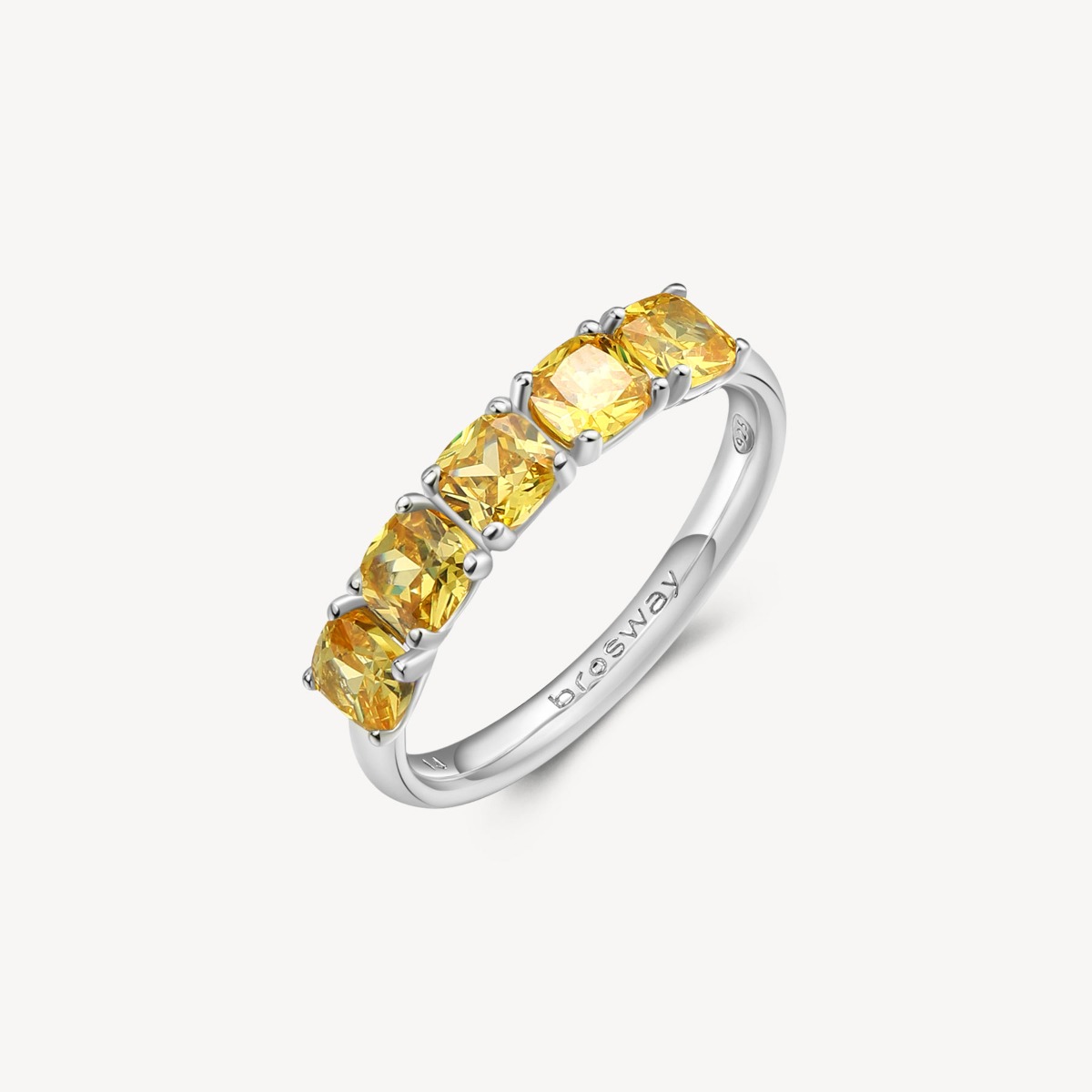 Anello Brosway Fancy Energy Yellow FEY14
