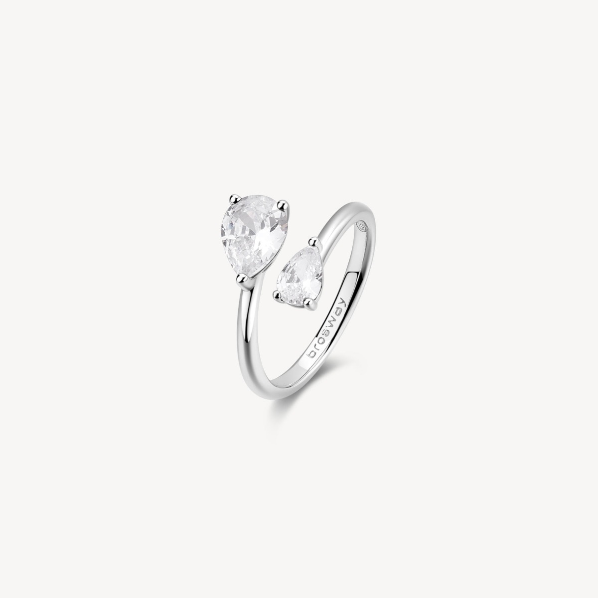 Anello Brosway Fancy Infinite White FIW118