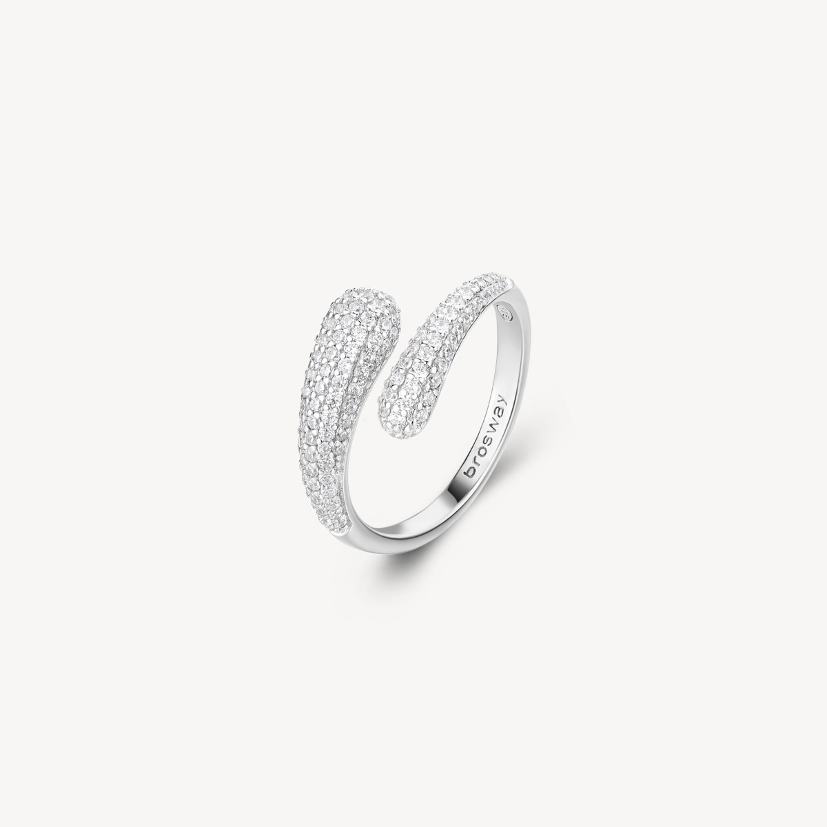 Anello Brosway Fancy Infinite White FIW128
