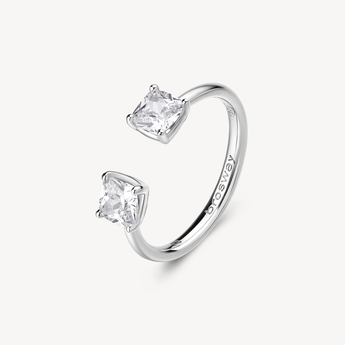 Anello Brosway Fancy Infinte White FIW16