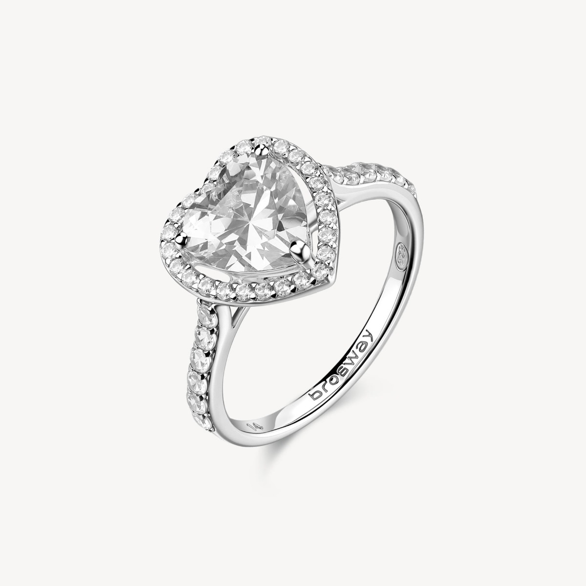 Anello Brosway Fancy Infinite White FIW166