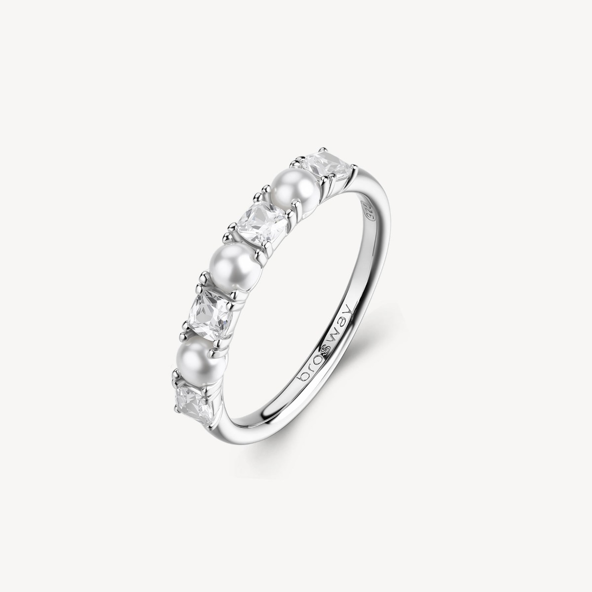 Anello Brosway Fancy Infinite White FIW178