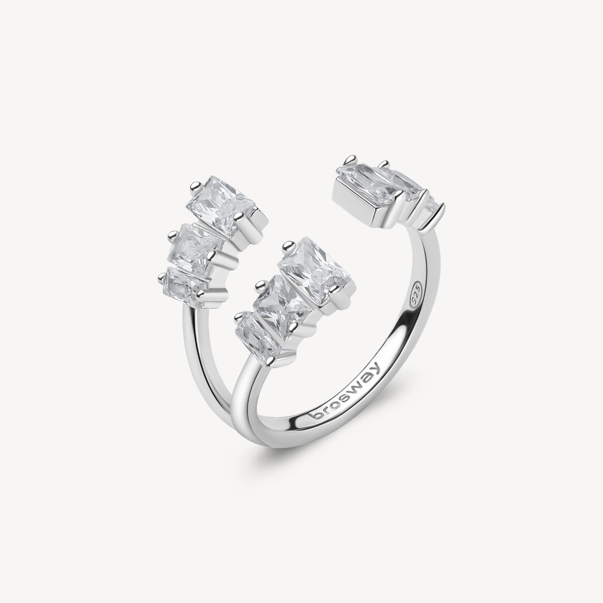 Anello Brosway Fancy Infinte White FIW20