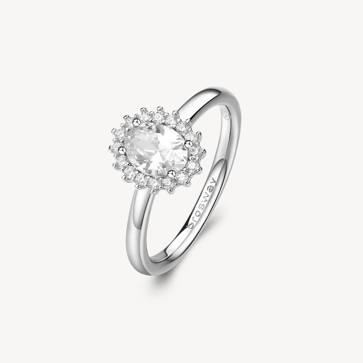 Anello Brosway Fancy Infinite White FIW79