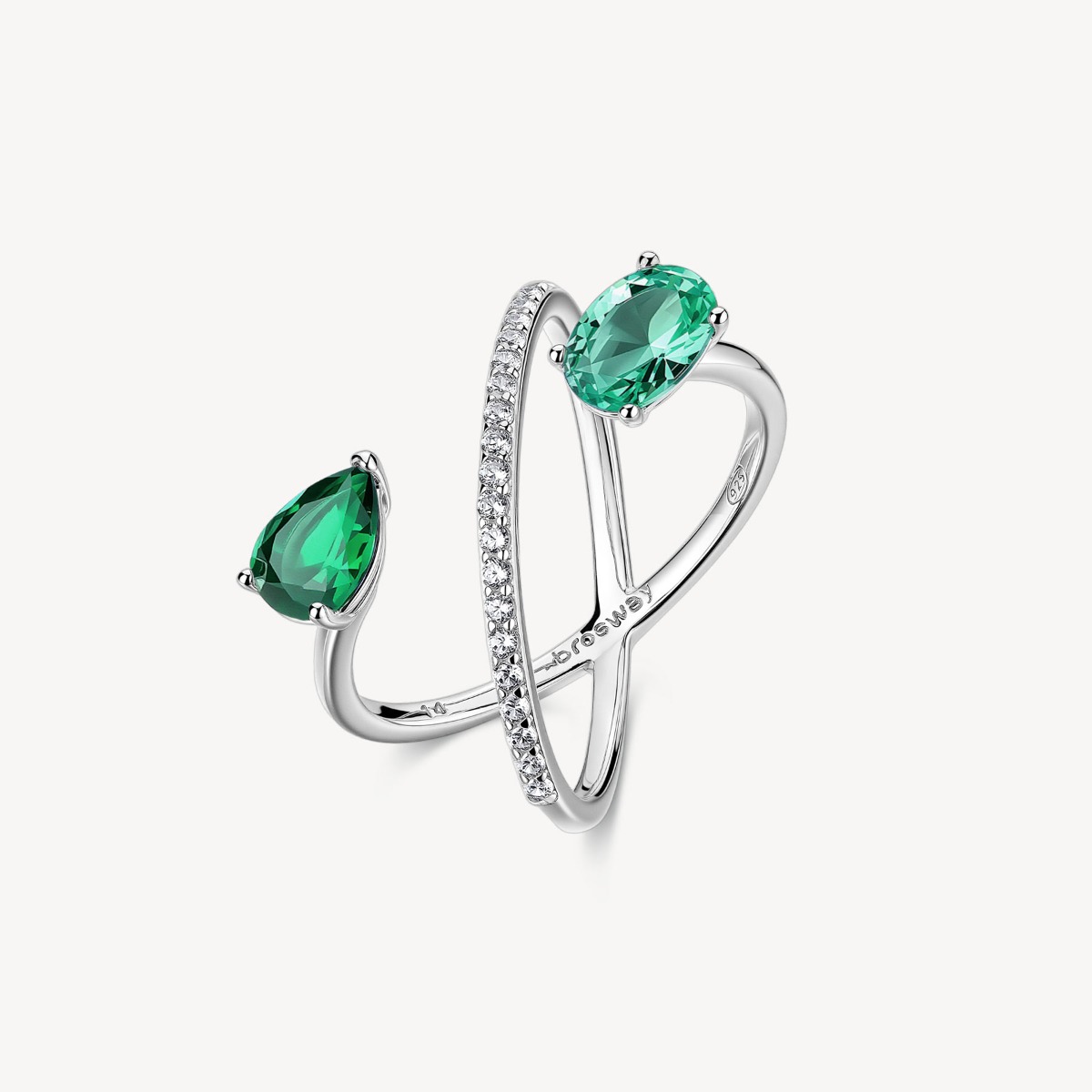 Anello Brosway Fancy Life Green FLG153