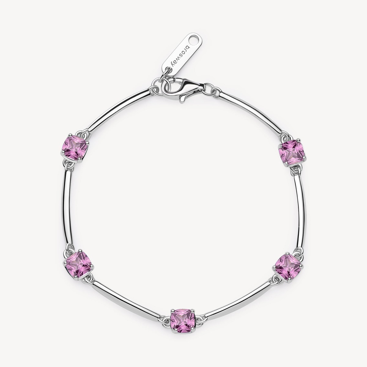Brosway Bracciale Tennis Donna In Argento E Magic Purple – Collezione Fancy FMP107