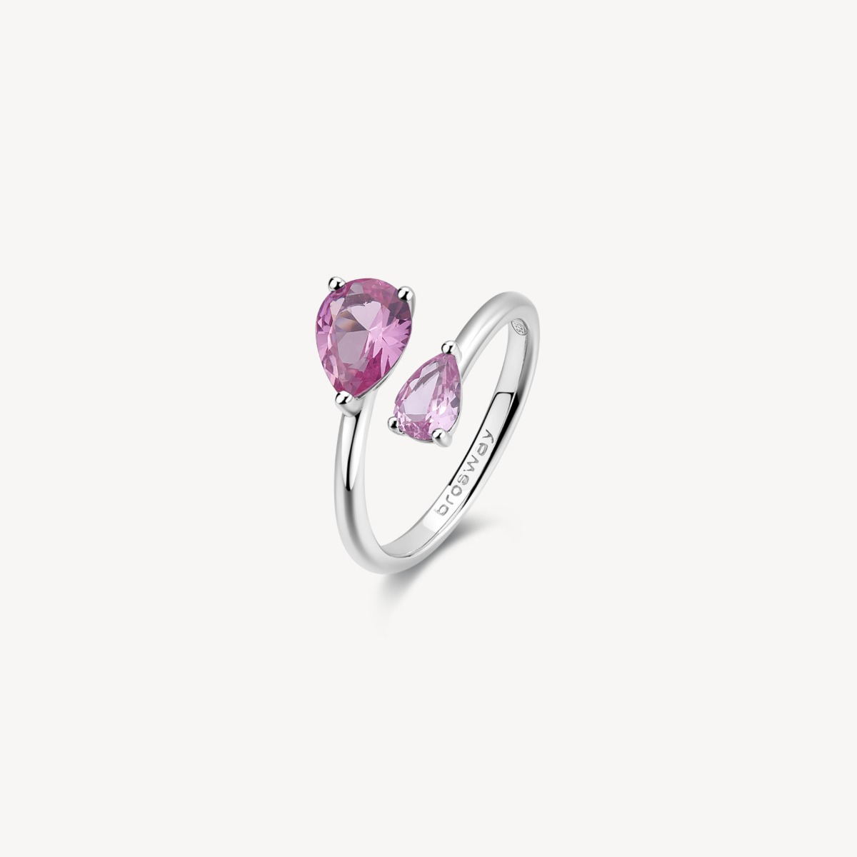 Anello Brosway Fancy Vibrant Pink FVP114